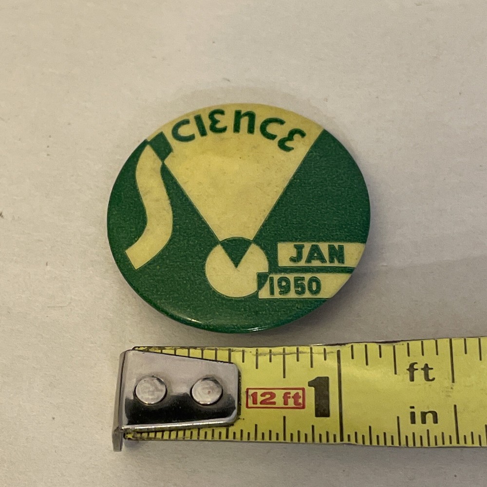 Science JAN 1950 Pin