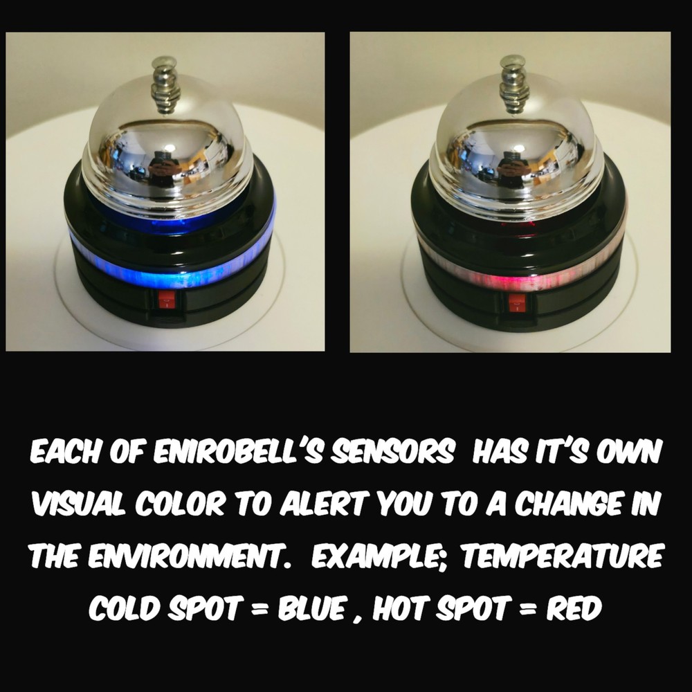 EnviroBell ultimate ghost hunting device & trigger object, rechargeable