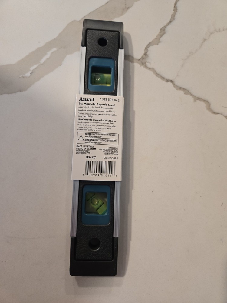 Anvil Magnetic Torpedo Level 9in