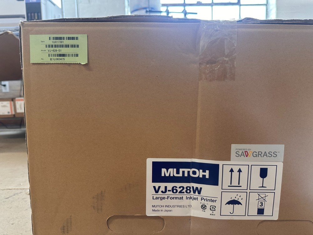 Mutoh VJ-628W 24" Large Format Sublimation Printer (new, never opened)