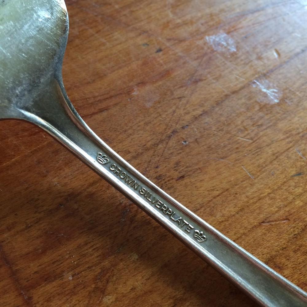 Crown Silverplate RADIANCE Serving Fork! FREE SHIPPING