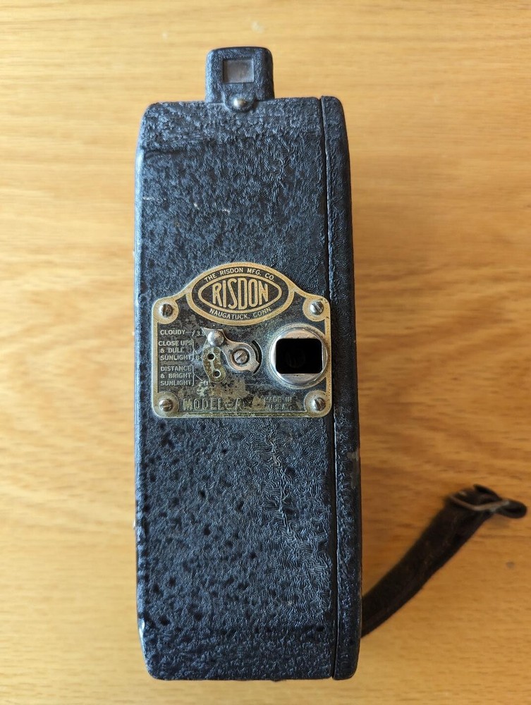 Ansco Risdon Antique 16mm Box Movie Camera Model A