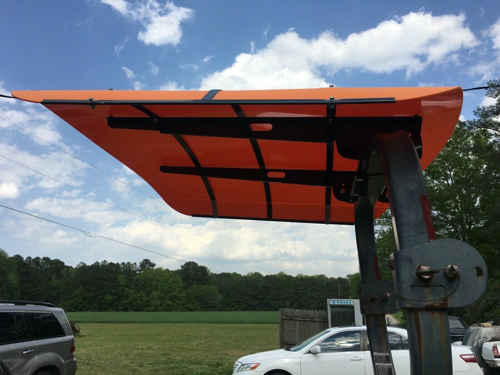 Tuff Top Tractor Canopy for ROPS 48 x 48 Sun Shade Roof
