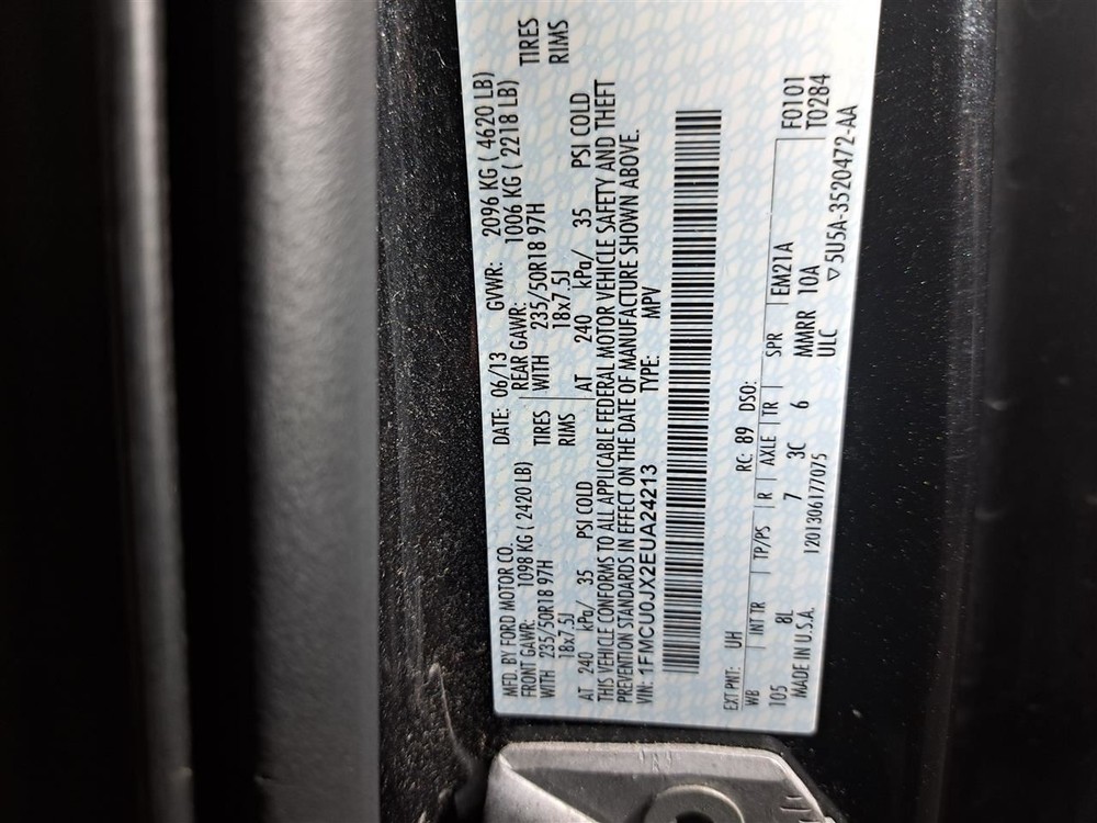 Rear 2014 Escape Camera/Projector Sku#4197268