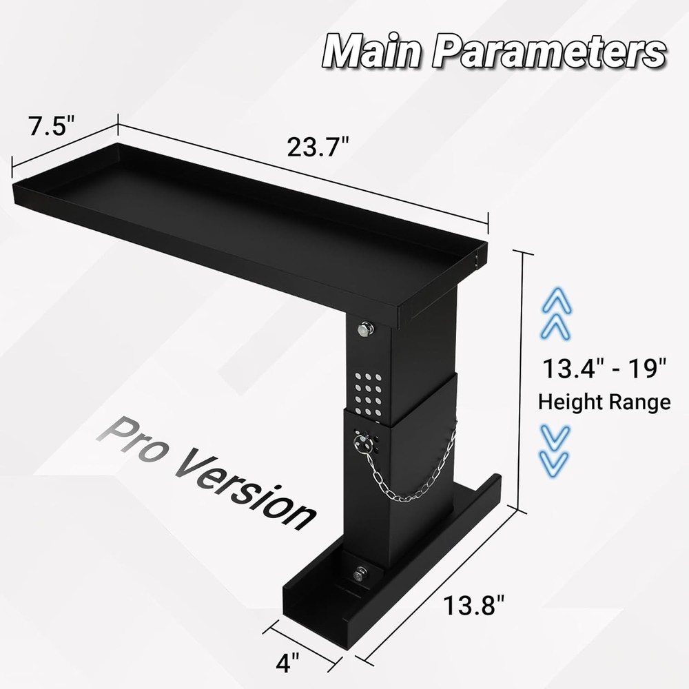 Ladder Extender Pro Stabilizer Leveler 13.4-19" for Extension Ladders