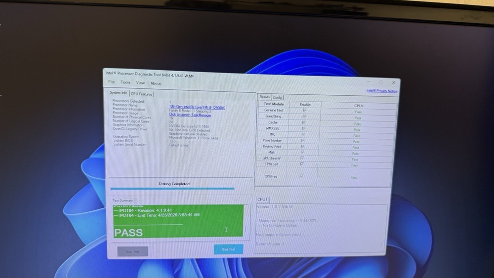 Intel Core I9-12900KS Desktop CPU Processor 5.5 GHz, 16-Core, Socket LGA1700