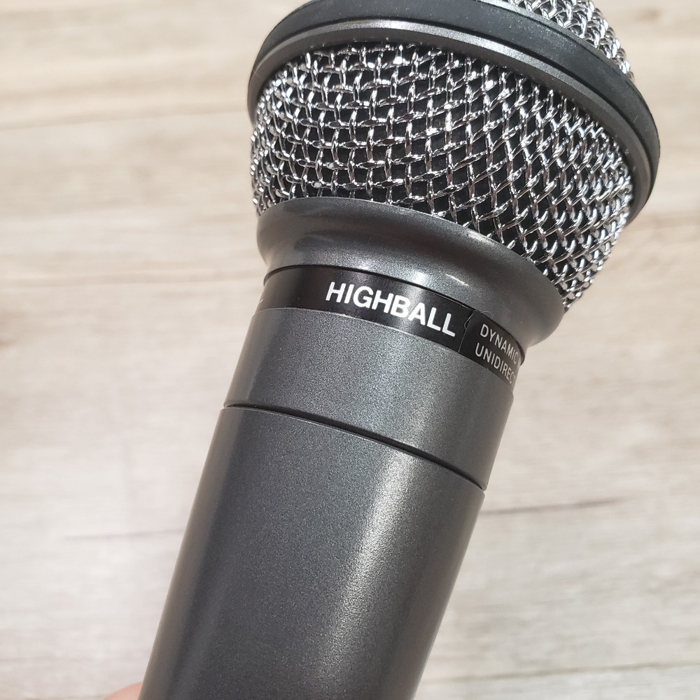 Realistic Highball Unidirectional Dynamic Microphone 33-984A -No Cords-Untested