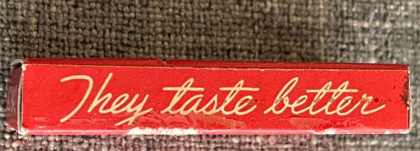 Vintage 1950’s DELFA LICORICE CIGARETTES Unopened Box New Old Stock RARE!!!