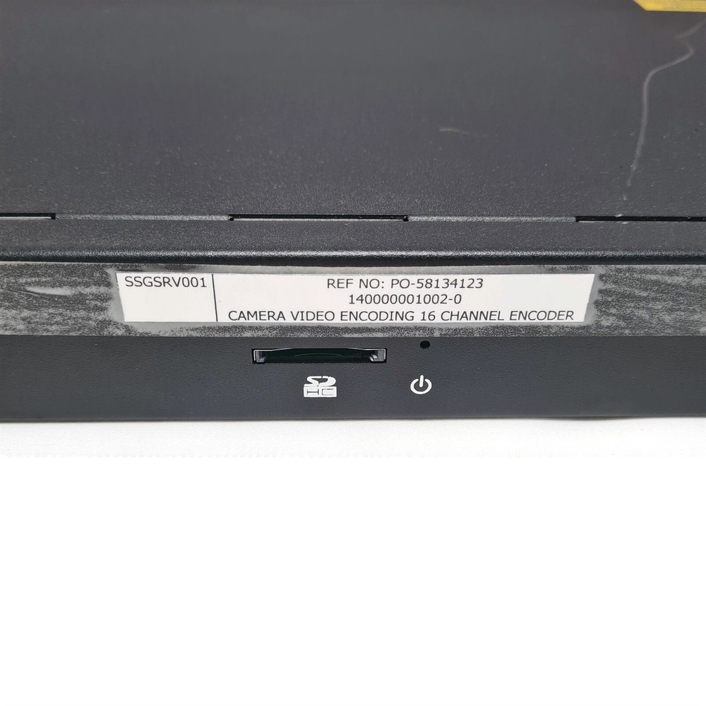 Synetics E1600 Encoder Digital Video Audio 16 Channel. H264 Encoder.