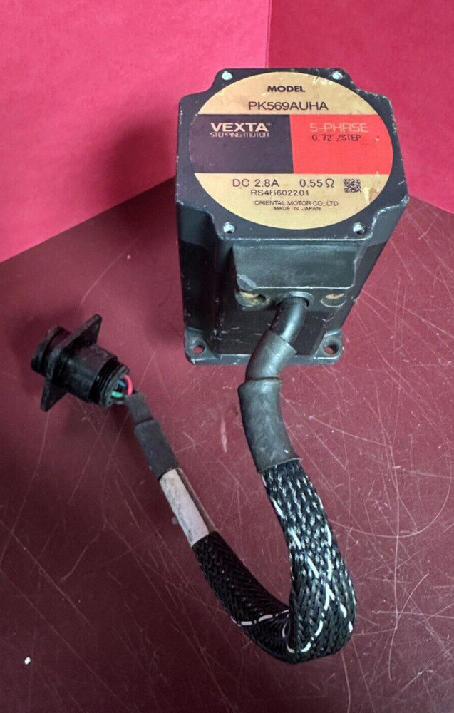 AS IS UNTESTED VEXTA 5-PHASE STEPPING MOTOR PK569AUHA