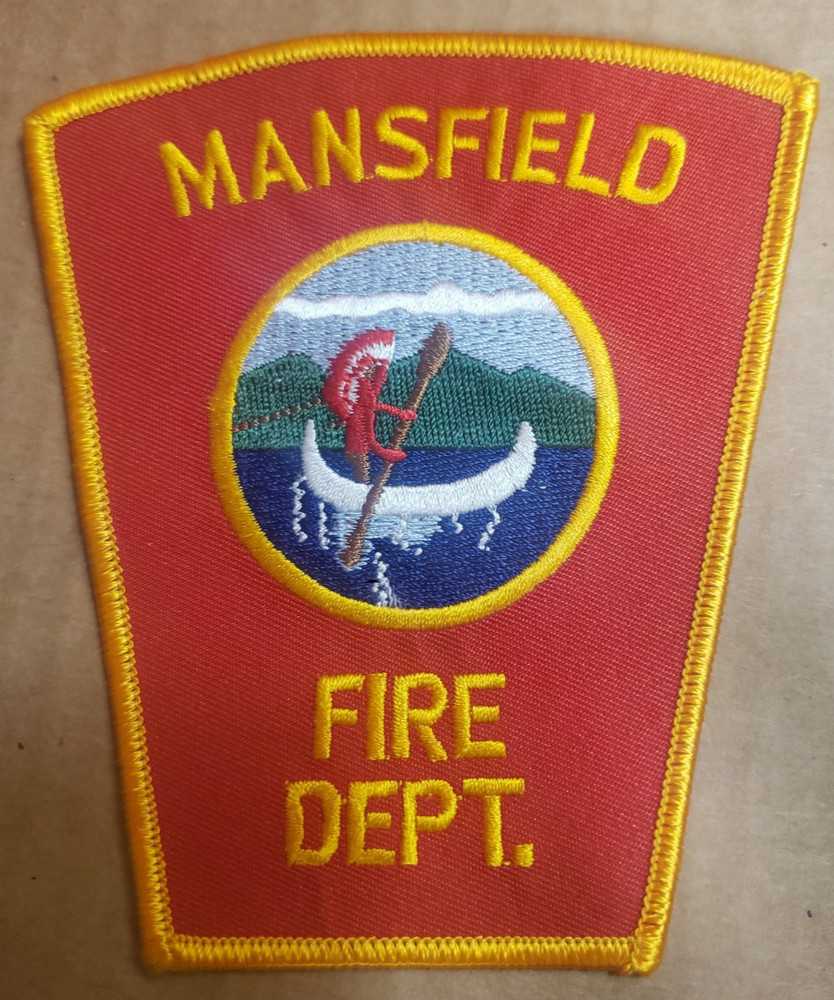 MA Mansfield Massachusetts Fire Department Patch