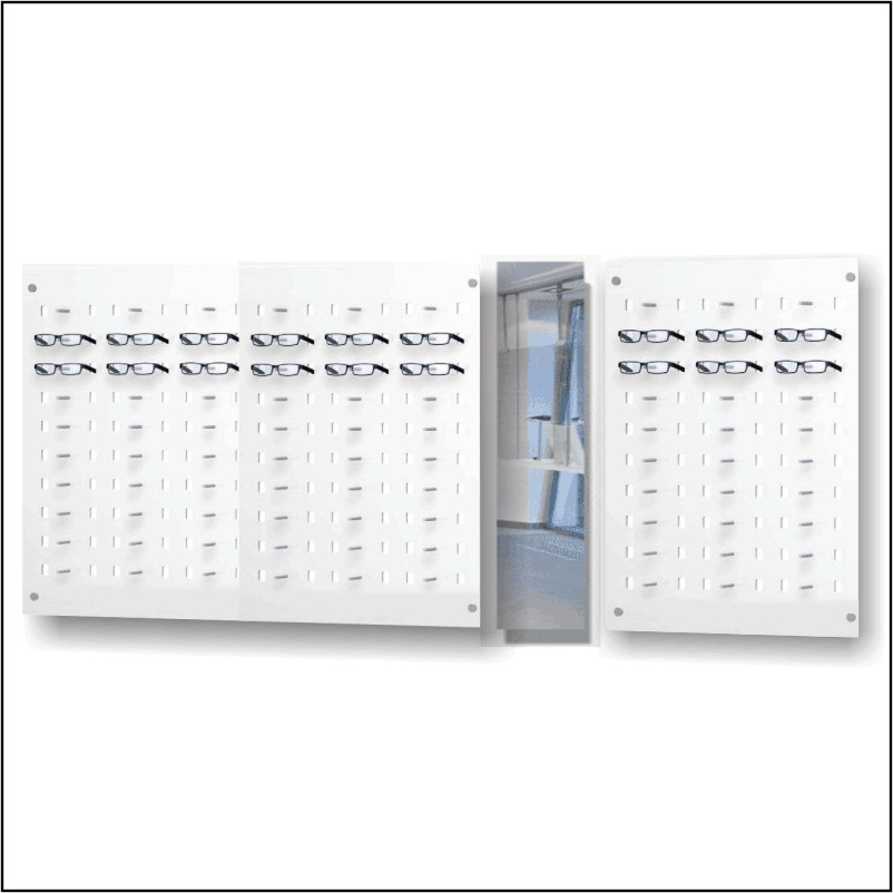 Wallmounted Swiveling Mirror for DW-31-90 Panels