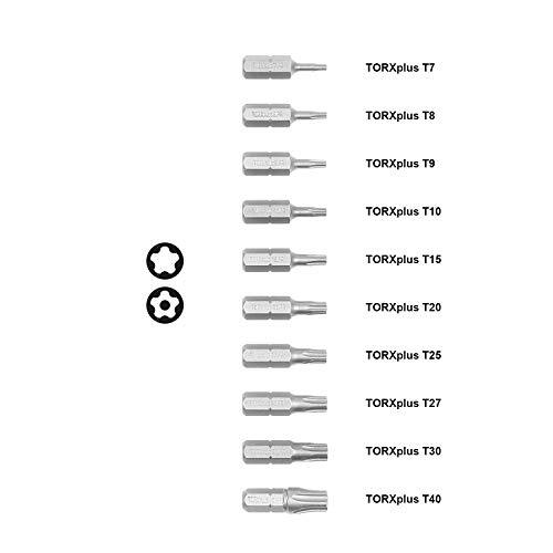 Protorq TORX PLUS IPR, Torx Plus 5-Point Tamper-Proof Security Assorted Sizes
