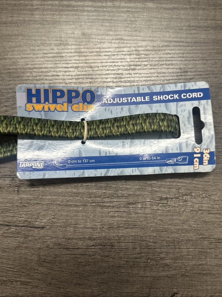 Hippo Swivel Clip Adjustable Shock Cord