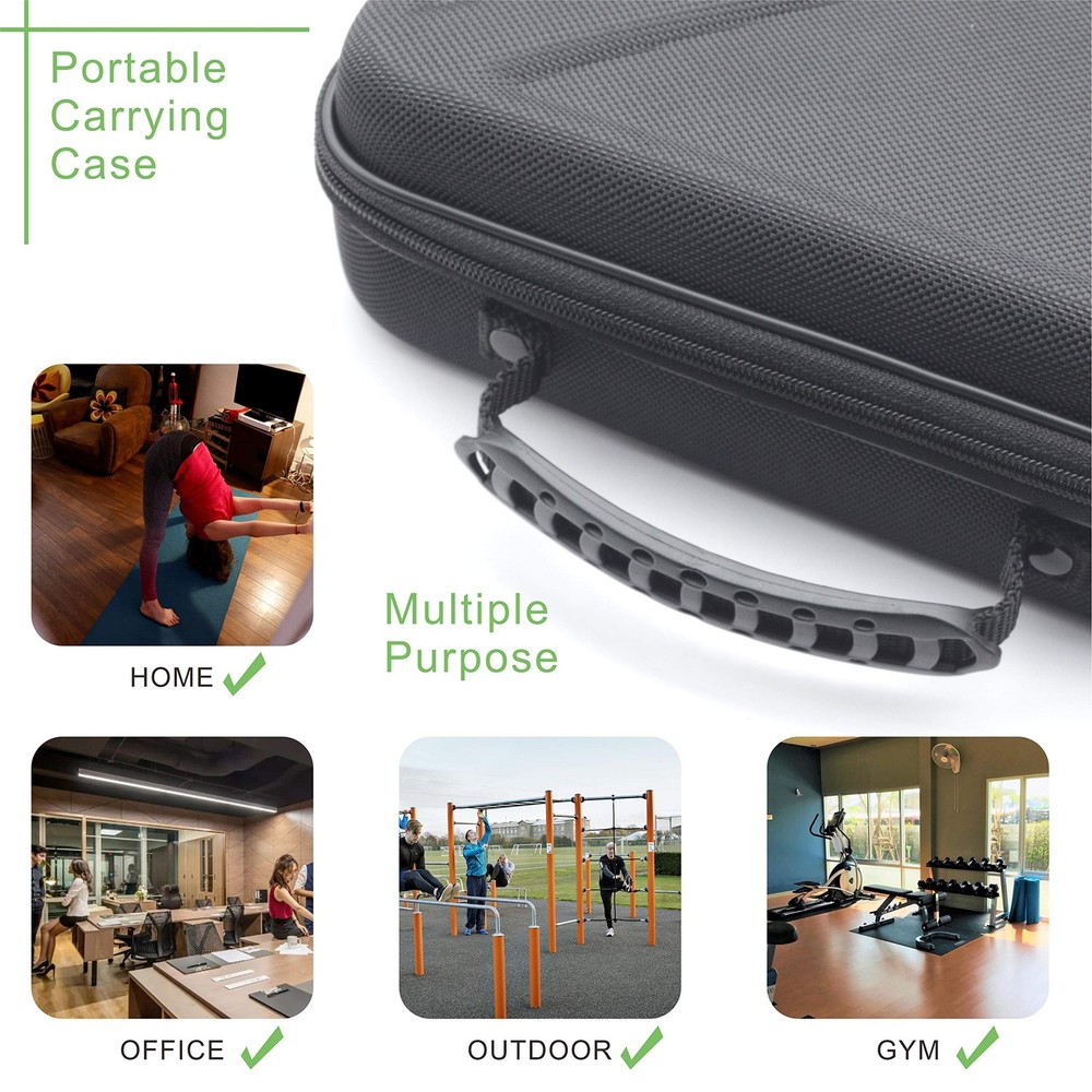 Case for Hypervolt GO 2/Hypervolt GO, Waterproof Shock Resistant Carrying Cas...