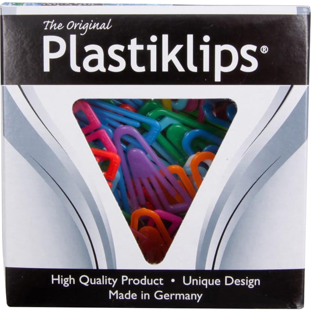 Baumgartens Assorted Colors Plastiklips (BAULP3150)