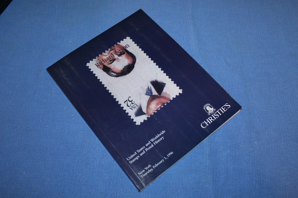United States WW Stamp Postal History Christie's Auction Feb 1999 BlueLakeStamps