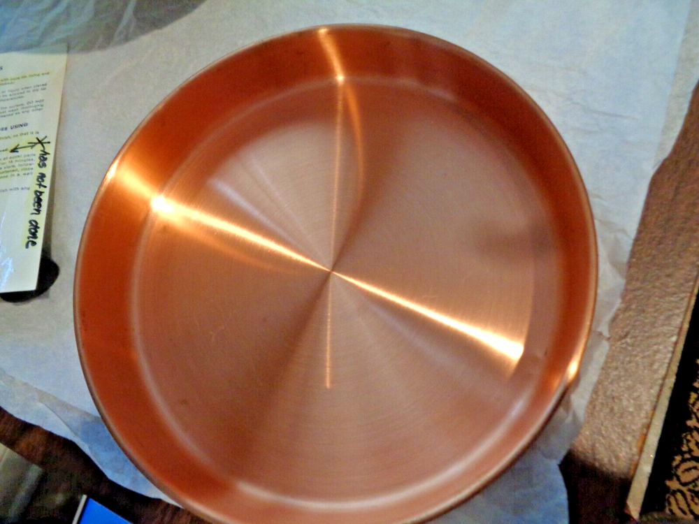 Benjamin & Medwin Copper Douro Chafing Serving Warming Double Pot Pan