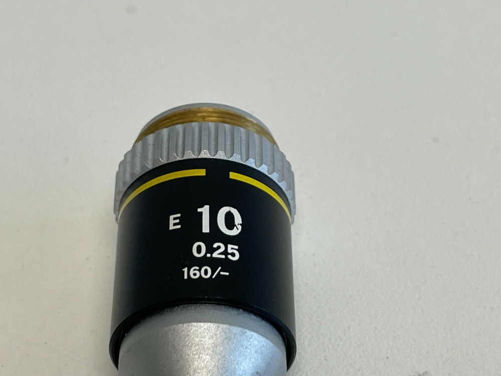 A3: Nikon Microscope E10 E 10x/0.25, 160/- Objective Lens