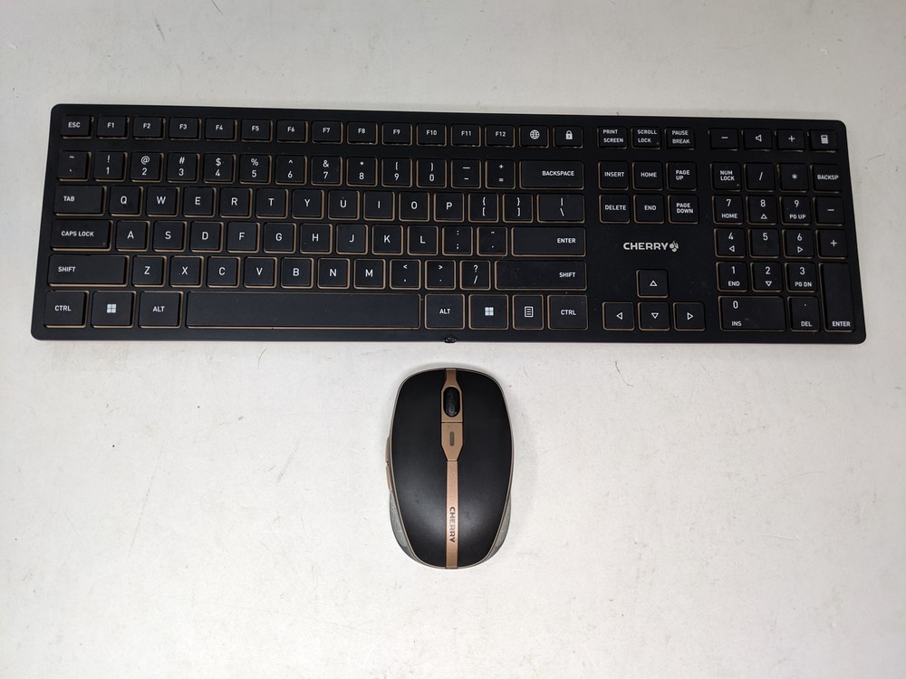 CHERRY DW 9100 Slim Wireless Keyboard , Silent keystroke Quiet Typing M5SZ