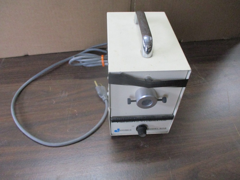 Dyonics 375 Fiber Optic Light Source Illuminator Laboratory Lab Unit Works