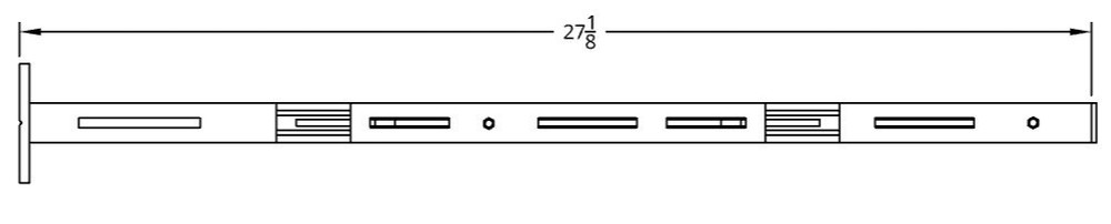 Guitar Bridge Alignment Jig w/ Scale Length | Self-Centering Luthier Tool