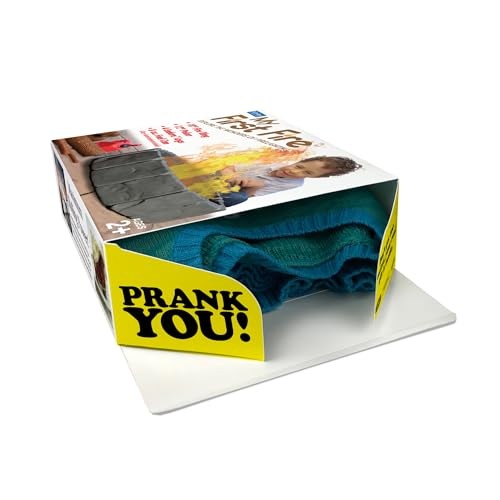 Prank-o My First Fire Prank Gift Box – Empty Box For Wrapping Real Pre