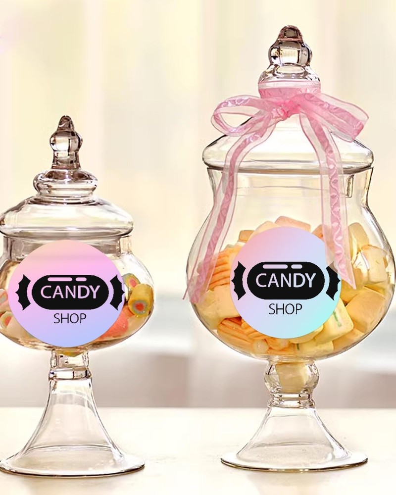 3 inch Round Thermal Labels, Thermal Printer Labels use for Barcode, Shipping...