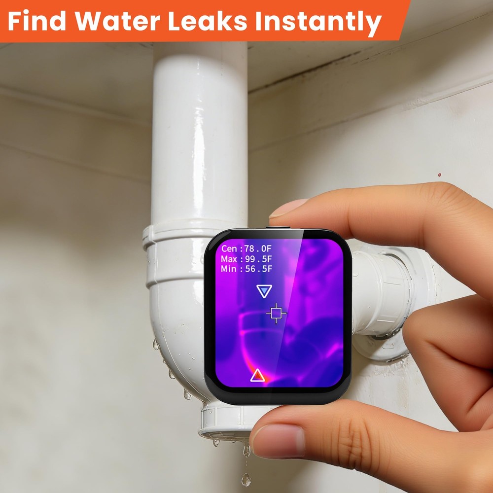 ANXTECH Small Thermal Imaging Camera for Beginner – Mini Imager Black