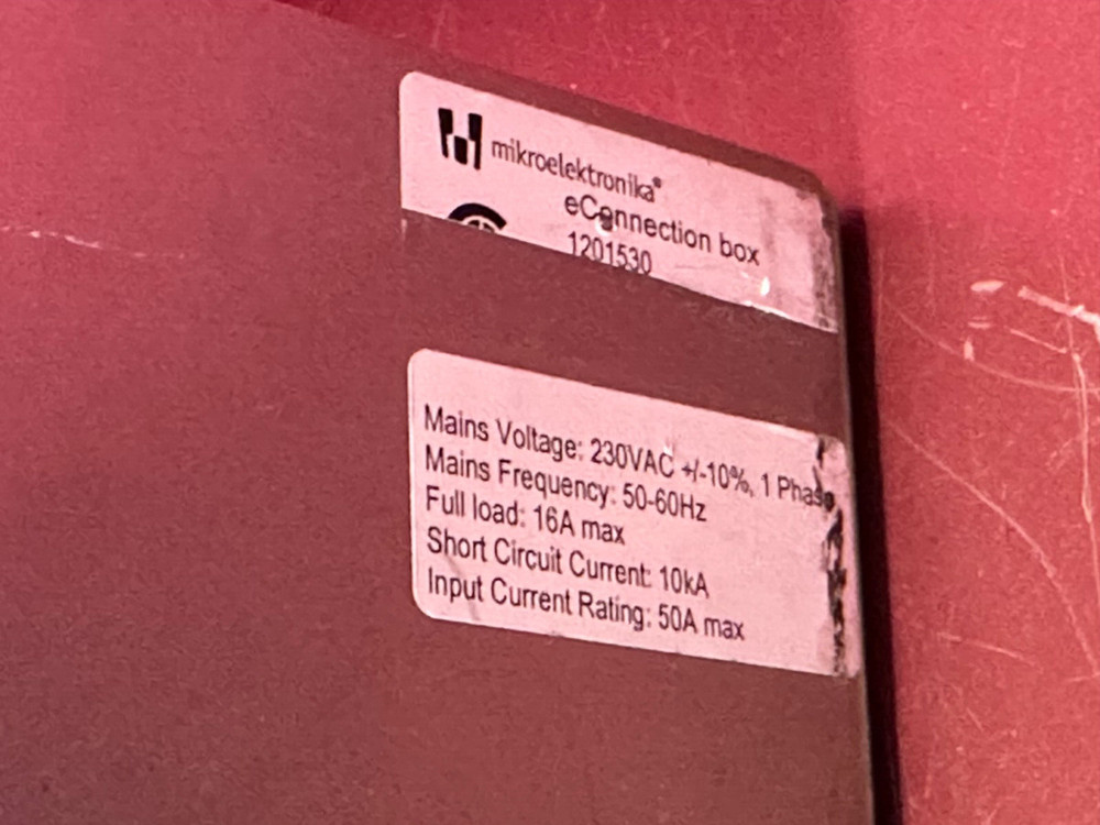 AS IS UNTESTED Mikroelektronika / FEI eConnection Box 1201530