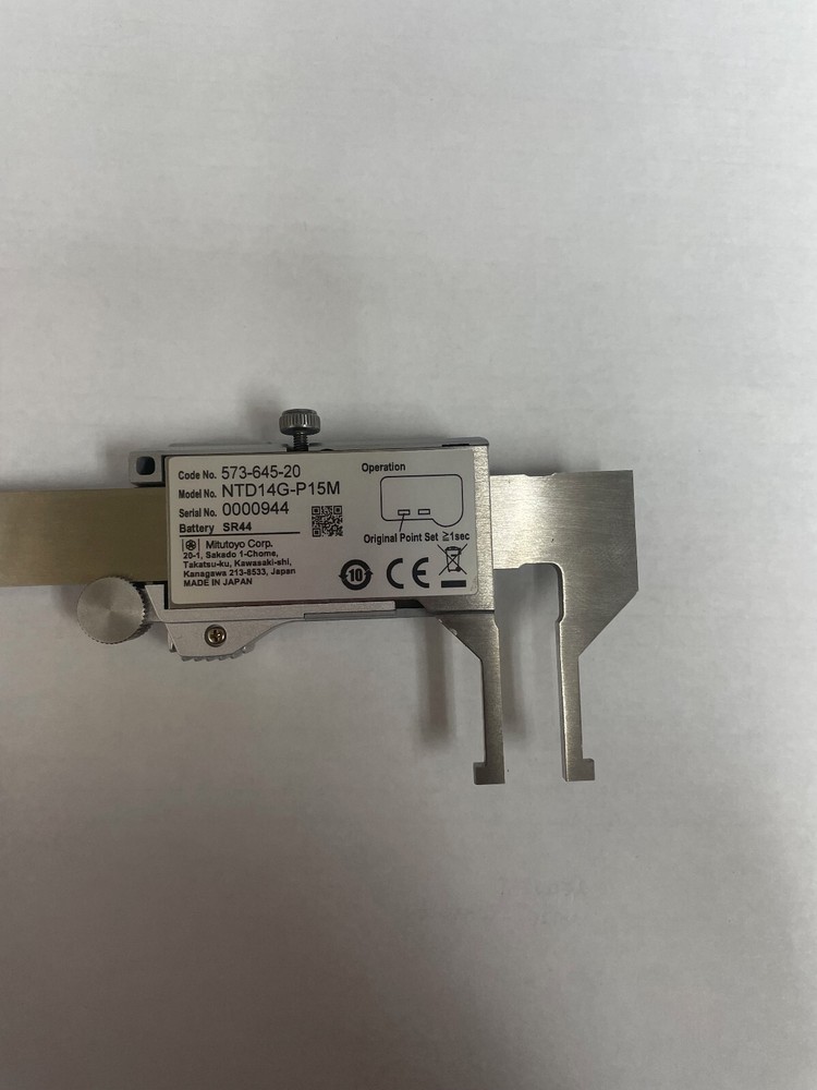 mitutoyo digital caliper 573-645-20