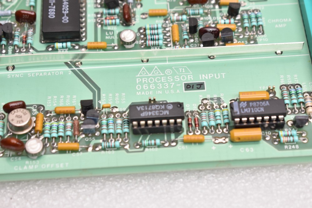 Grass Valley Processor Input Card Module Board 066337-01J