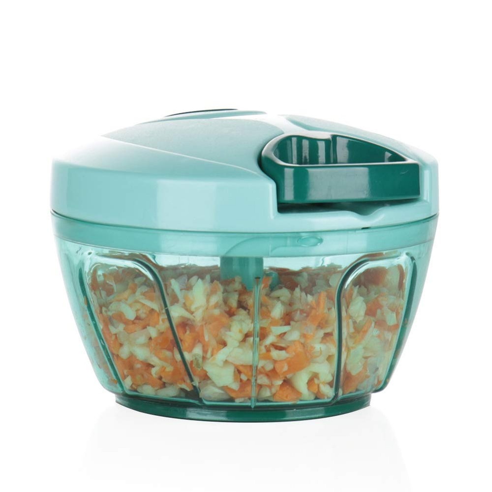 Ourokhome Manual Food Processor Vegetable Chopper, Portable Hand Pull String ...