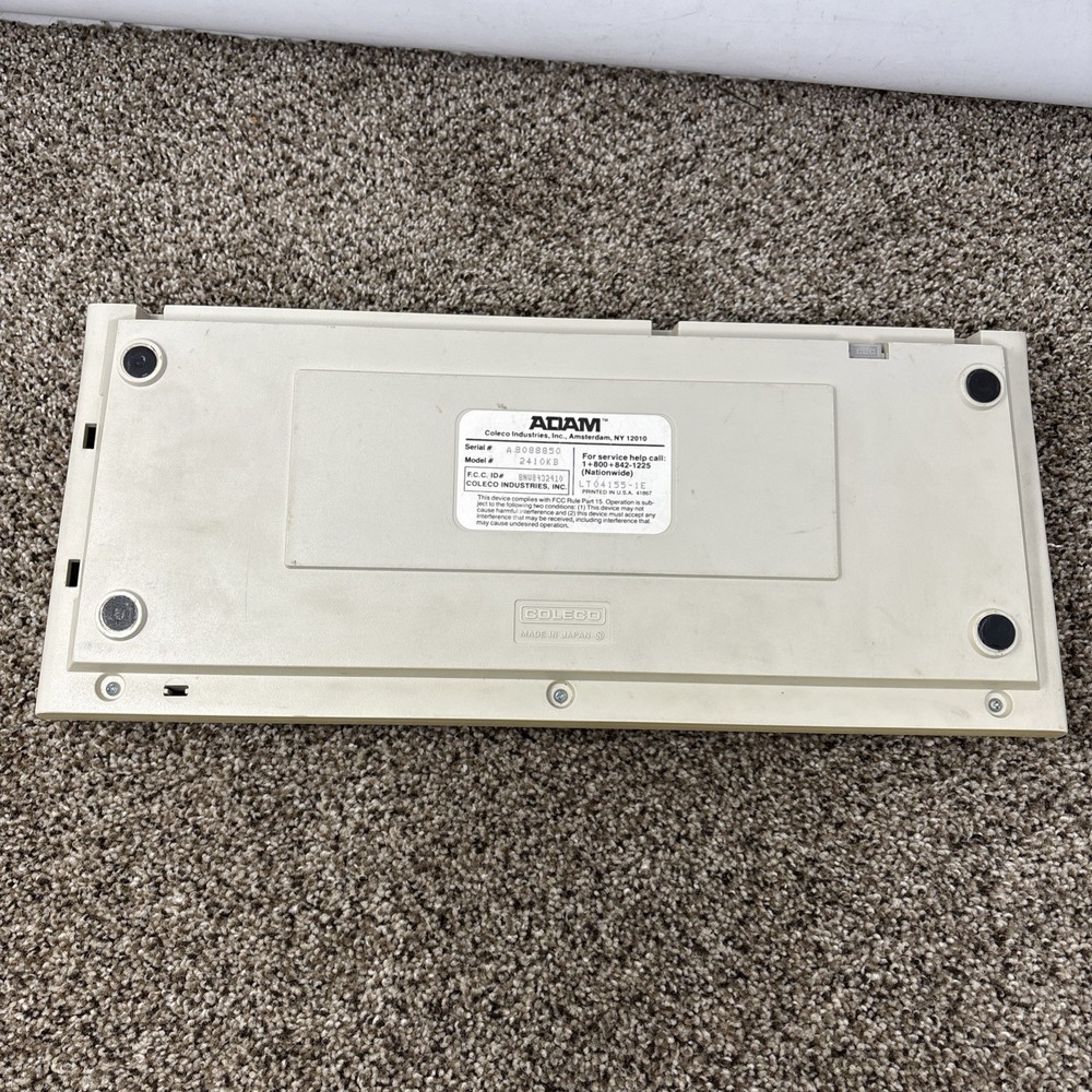 Adam Computer Keyboard TESTED READ