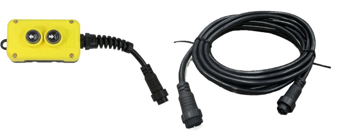 KTI  2 Button Pendant & Cord Hydraulic Dump Trailer Controller - Power UP & DOWN