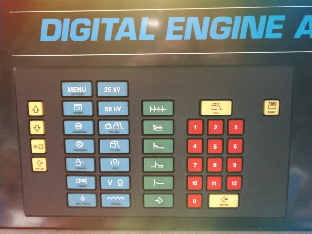 ALLEN computer TEST CENTER Engine ANALYZER FRAME BOOM ONLY PARTS CABLES PROBE S