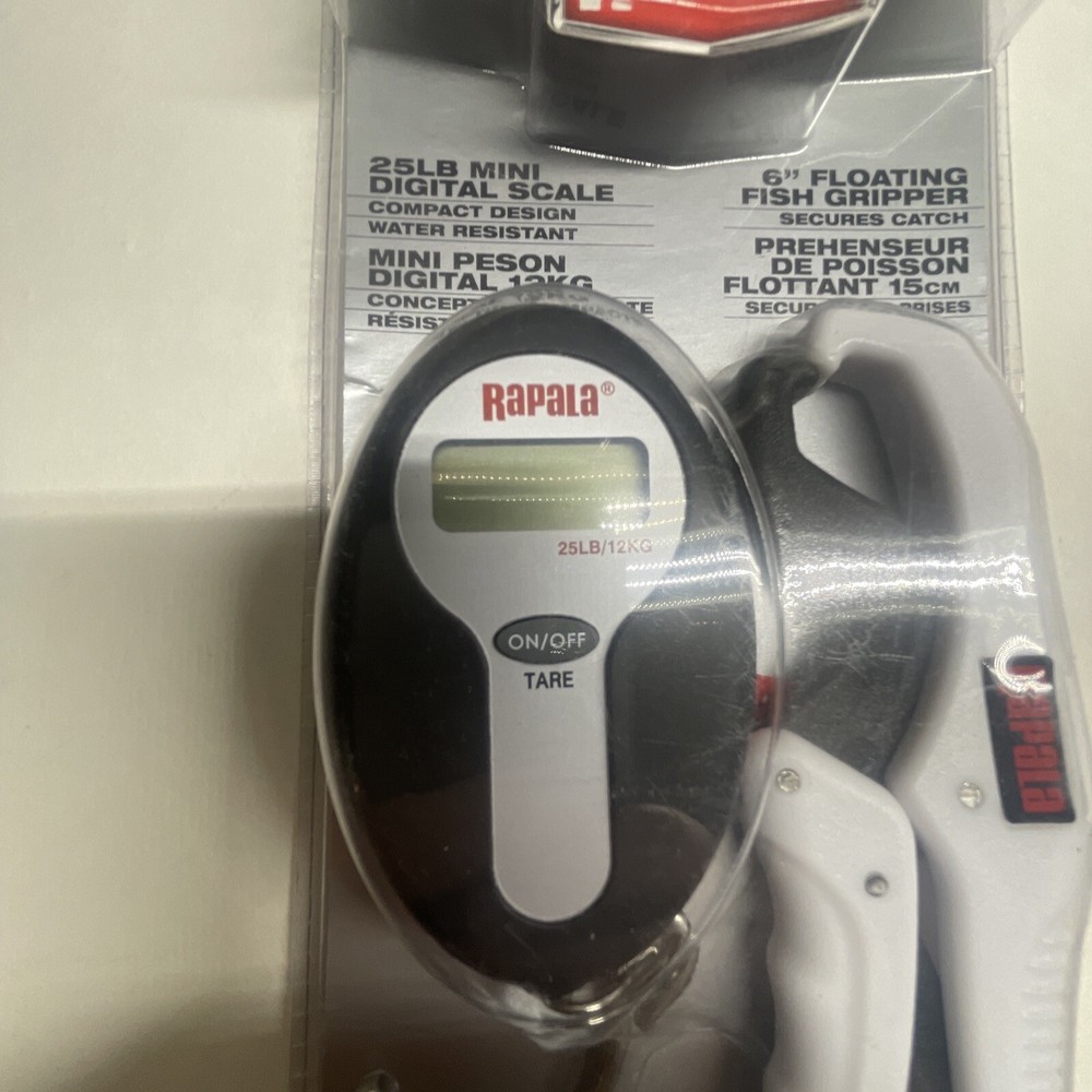 Rapala 25lb Mini Scale & Fish Gripper Combo RTC-MSFG