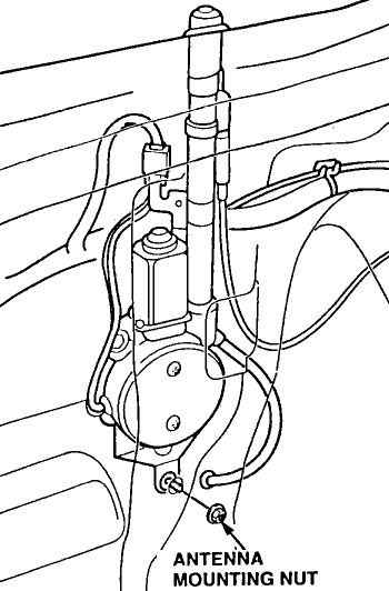 Power Antenna Kit - Fits 1991 thru 1995 Acura Legend AM FM Car Radio