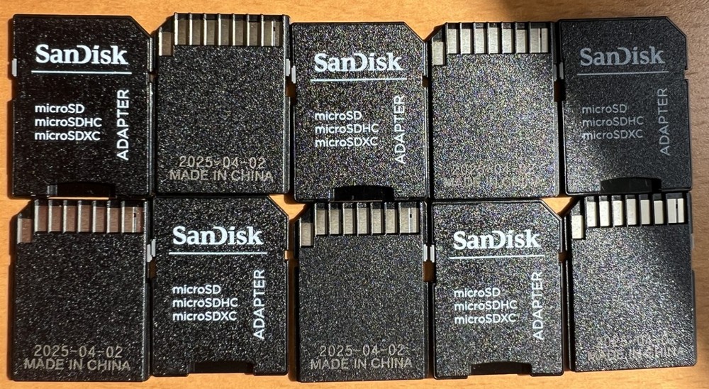 NEW SanDisk Adapter for Micro SD Card SDXC SDHC TF Memory Card Adapter SD Reader