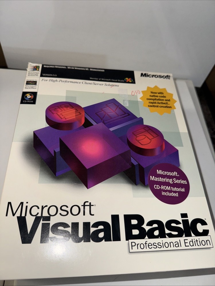 Microsoft Visual Basic  Professional Version 5
