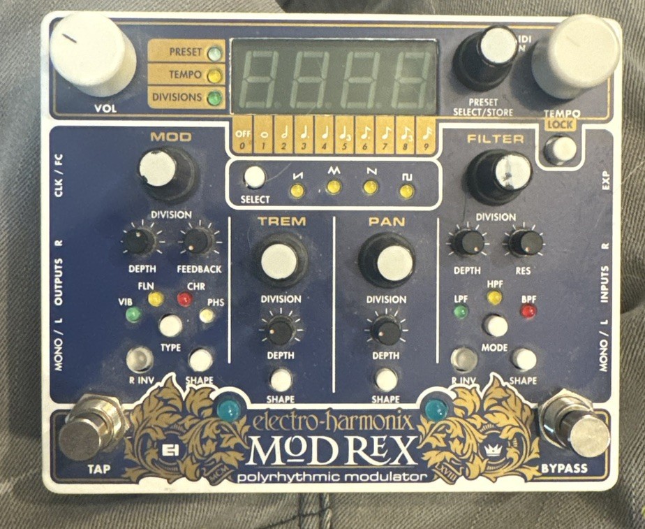 Electro-Harmonix Mod Rex Modulation Pedal EFFECTS - USED - PERFECT CIRCUIT