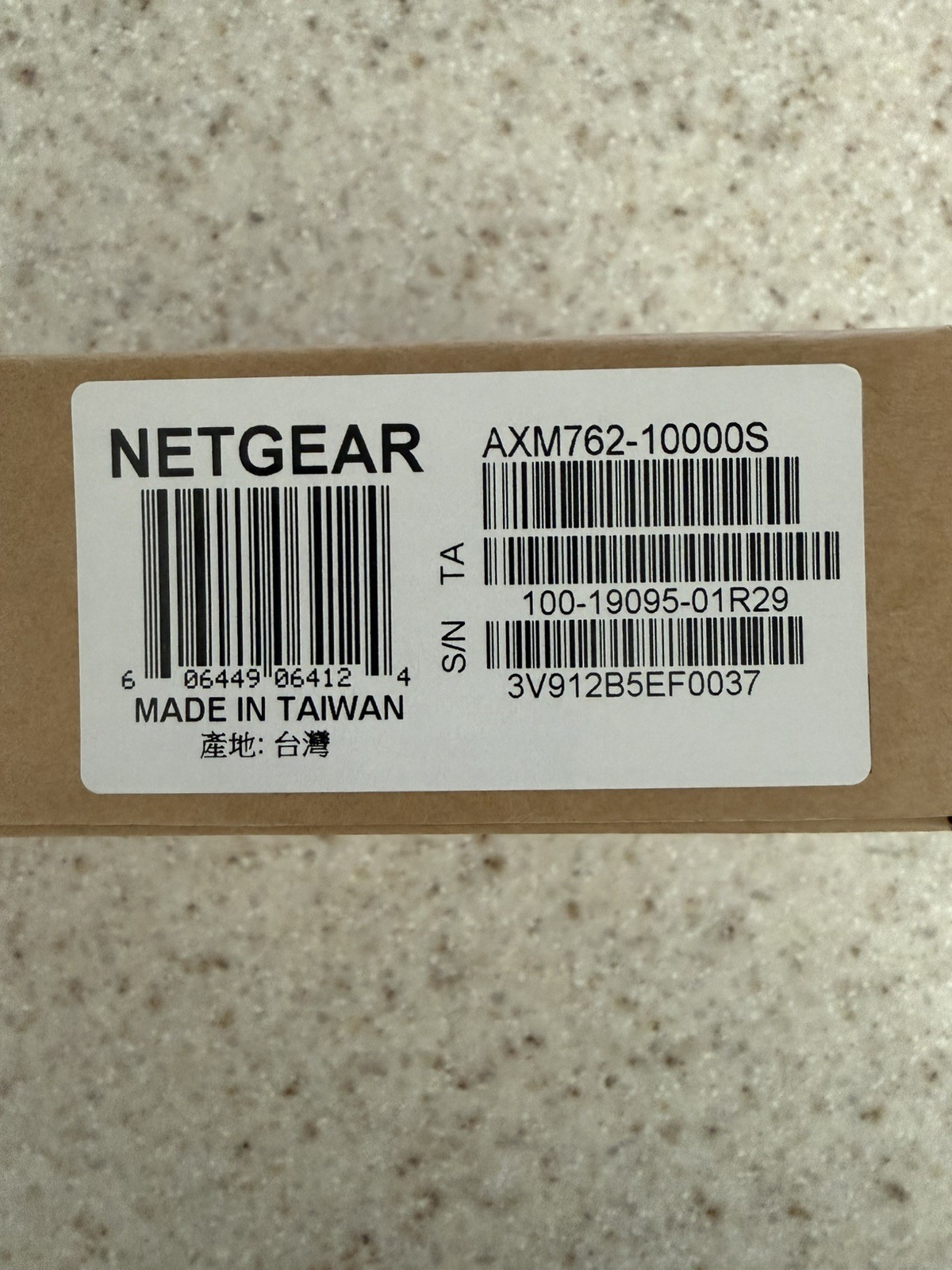 Netgear Prosafe 10GBase-LR Transceiver Module 10 Gigabit , Wired AXM762-10000S