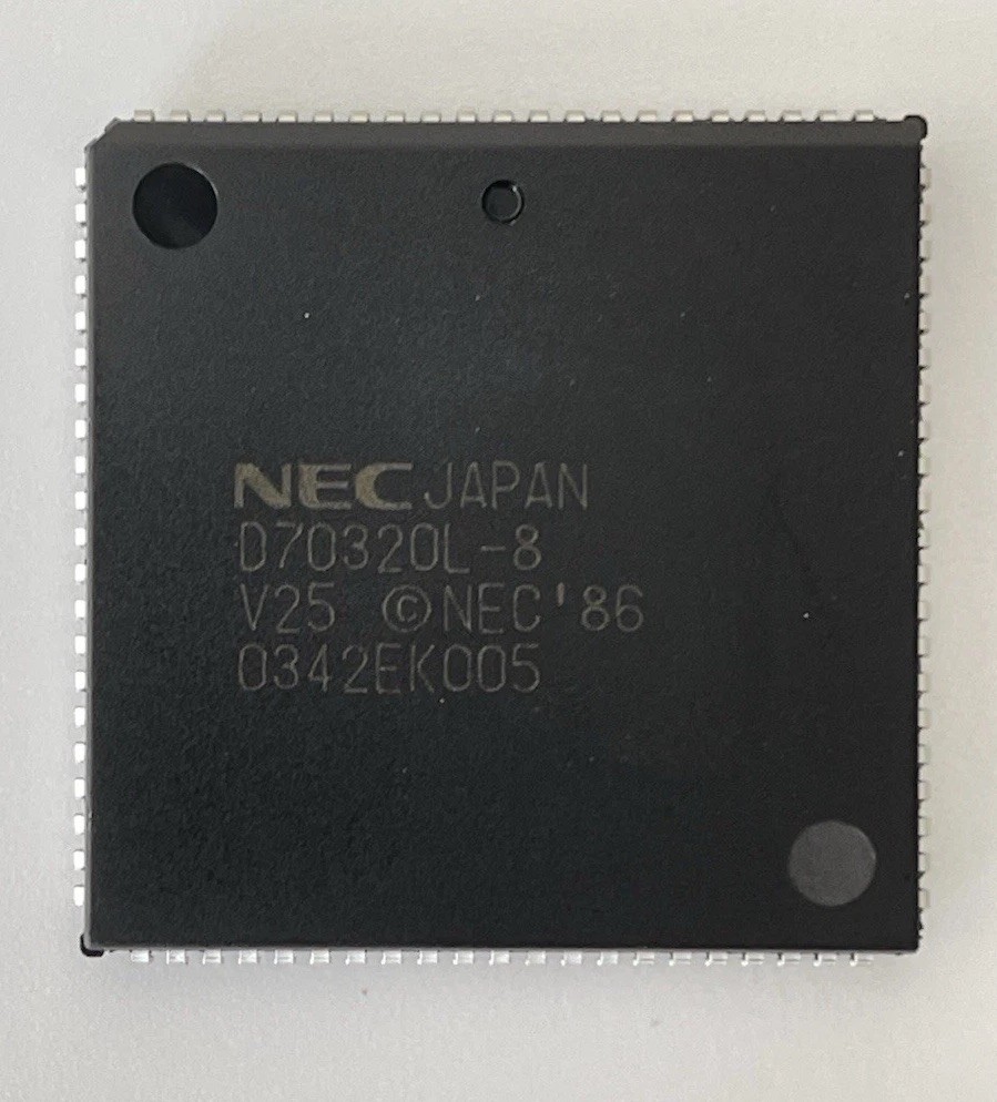 One Box(320pcs) NEC D70320L-8    Microcontroller 84 pins PLCC-84. NEW