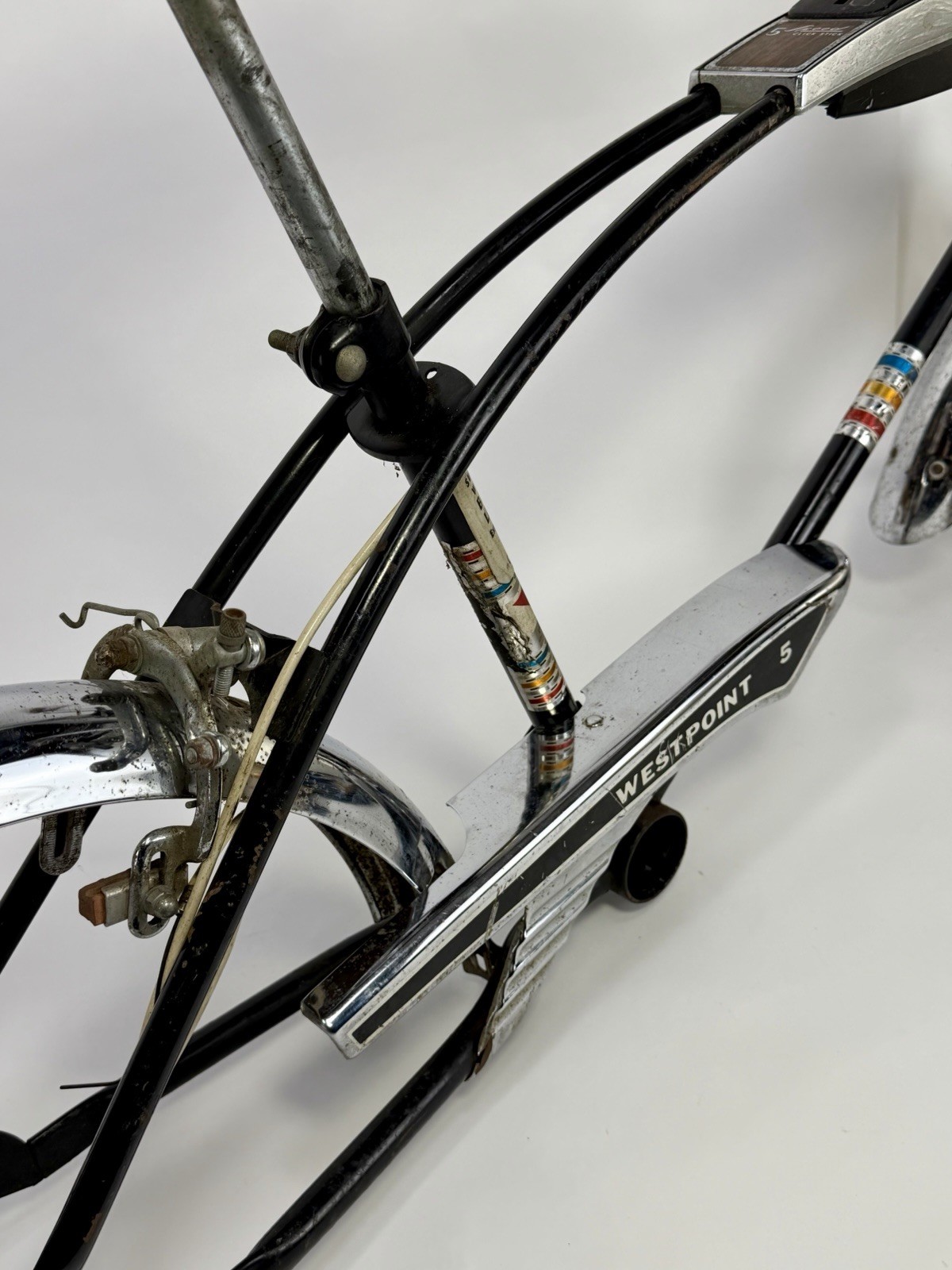 Vintage 60s AMF Westpoint 5 Speed Shifter USA Muscle Bike Dragster Banana Seat