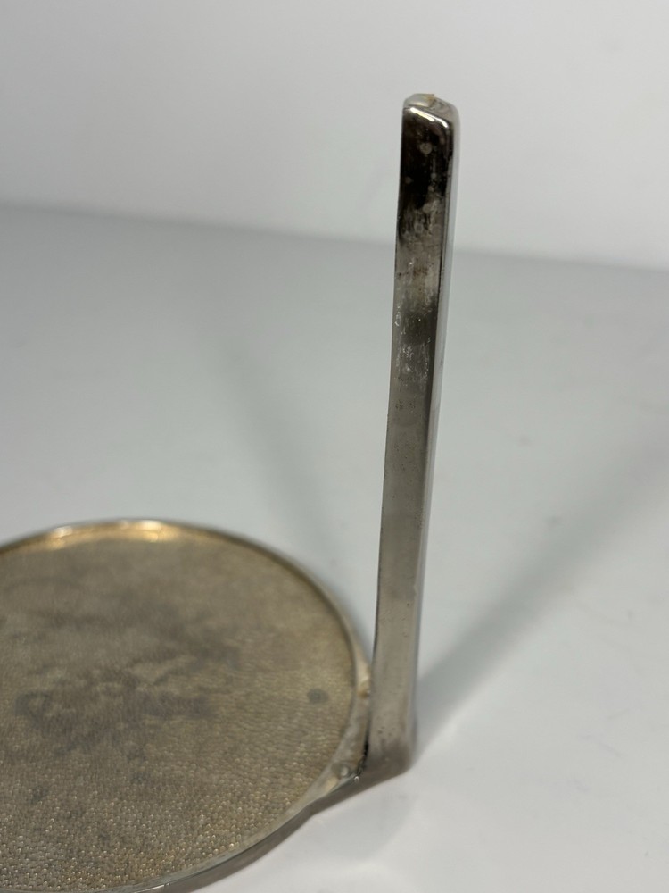 Vintage Rare Godinger Tuxedo Butler Wine Caddy Holder Silverplate