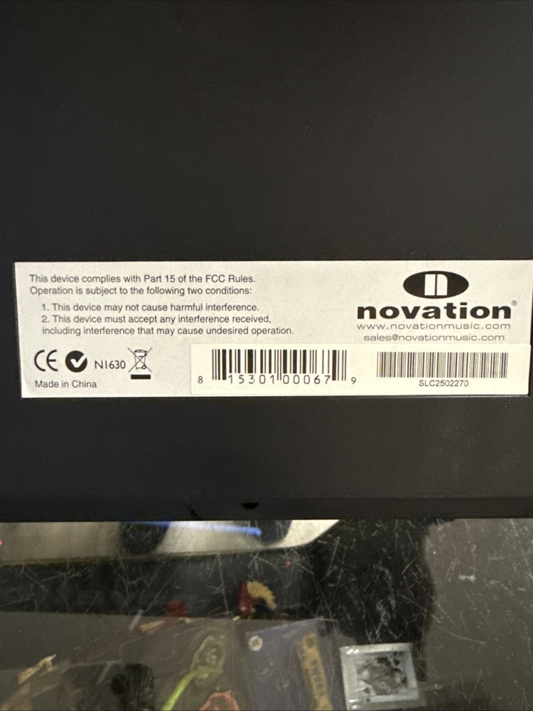 Novation Remote 25SL Compact Midi Keyboard Controller W/ Power Cord