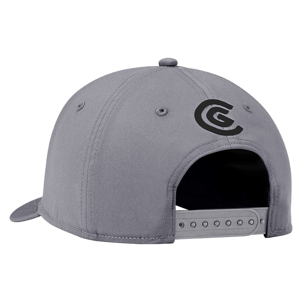 NEW Cleveland Golf Hitting Flops Gray Adjustable Snapback Golf Hat/Cap