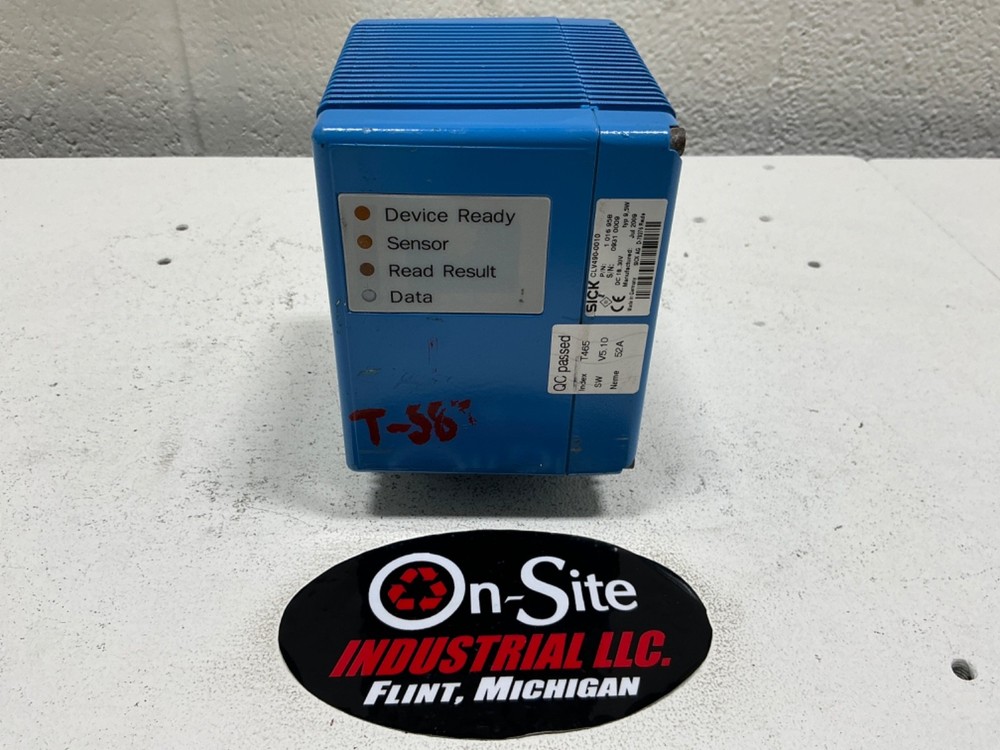 SICK CLV490-0010 FIXED MOUNT BARCODE SCANNER CLV490