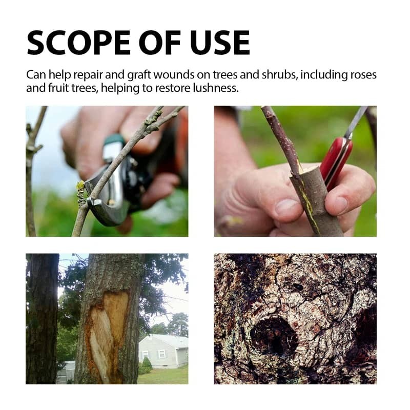 Tree Wound Healing Agent Plant Applicator Tree Callus Ointment Besmear Root