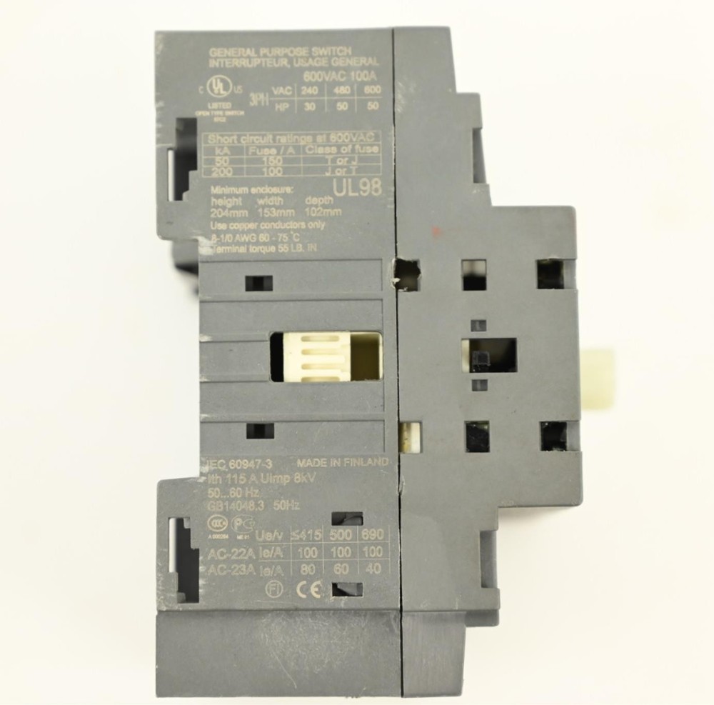 ABB OT100F3 Disconnect Switch